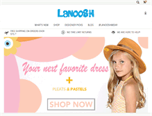 Tablet Screenshot of lanoosh.com